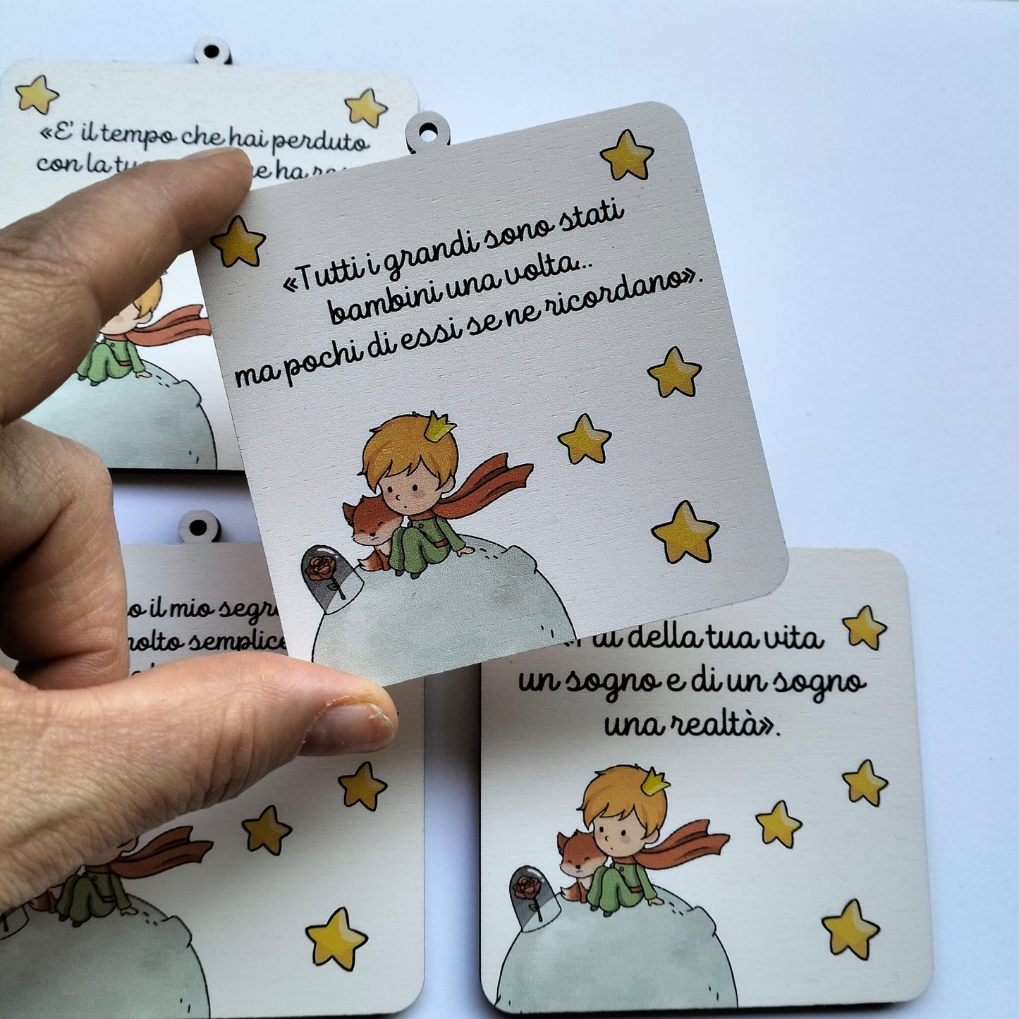 Quadretti in Legno con Frasi del Piccolo Principe – Emozioni da Regalare