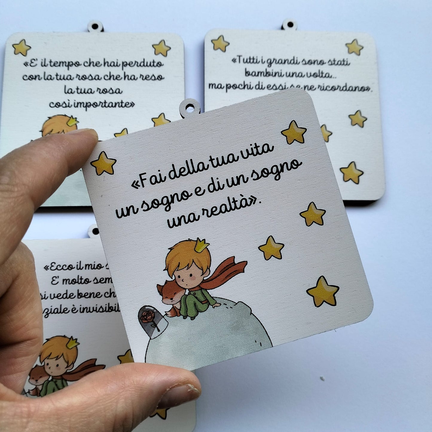 Quadretti in Legno con Frasi del Piccolo Principe – Emozioni da Regalare