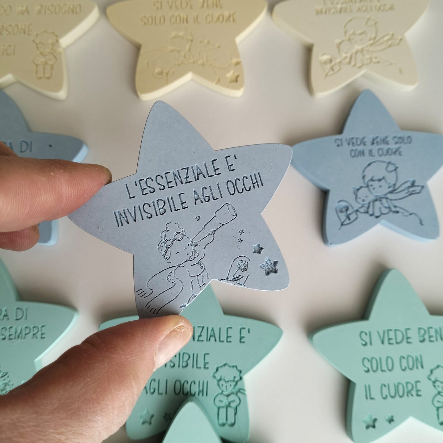 Magneti Piccolo Principe a Forma di Stella – Ricordini e Bomboniere Fai da Te