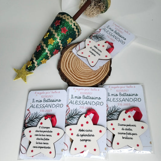 segnaposto natalizio con frasi motivazionali