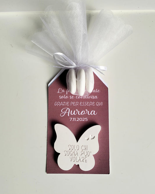 bomboniere 18 anni farfalle