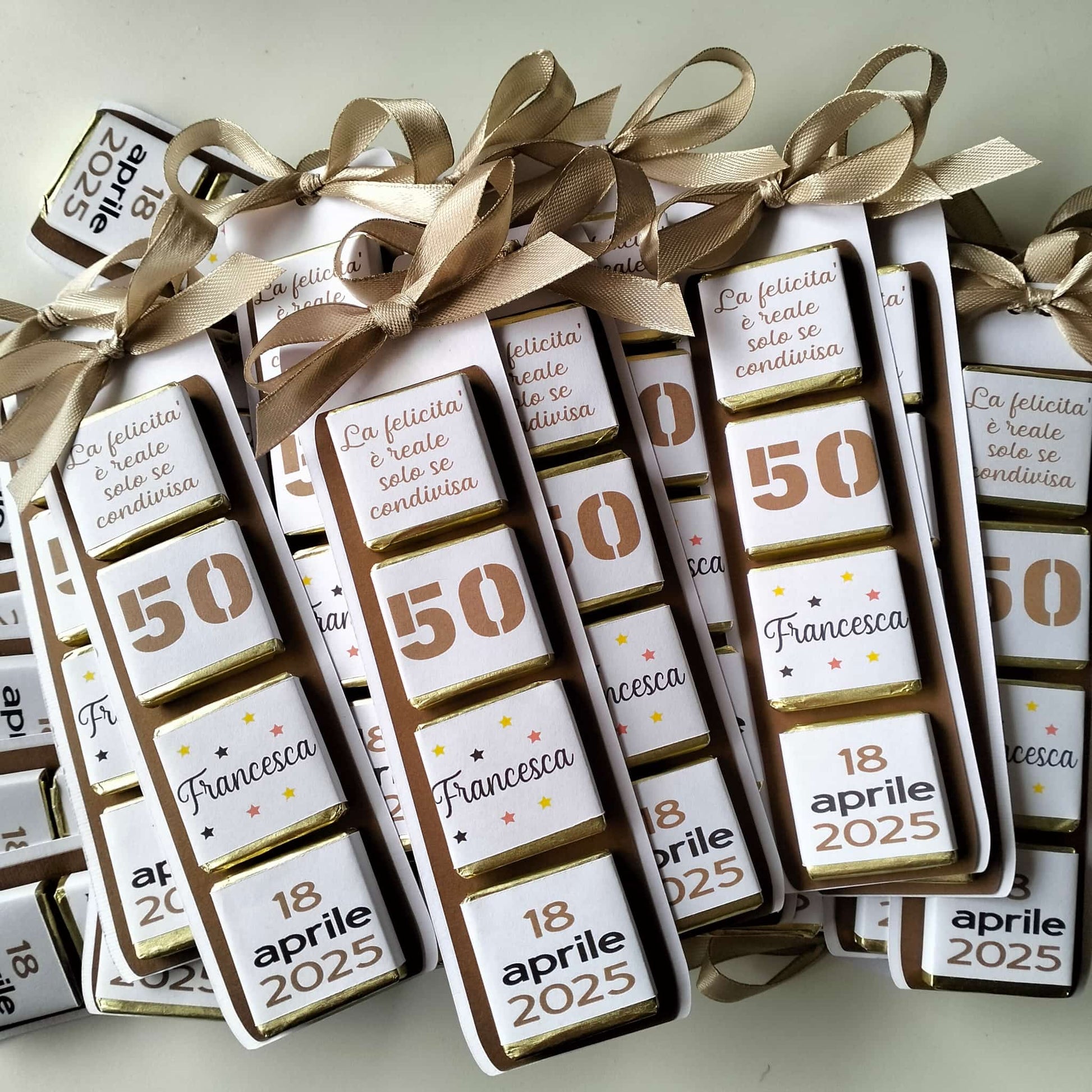 bomboniere 50 anni