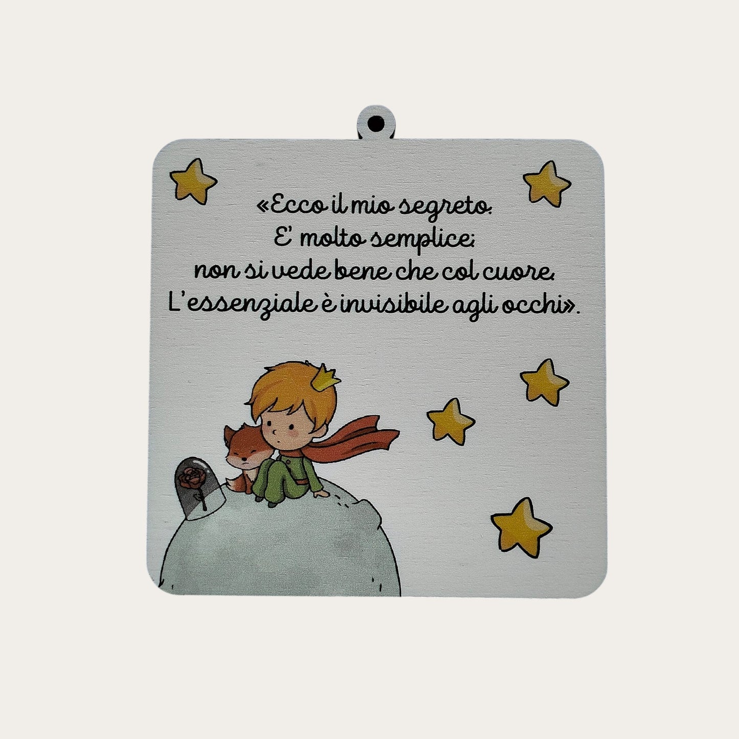 Quadretti in Legno con Frasi del Piccolo Principe – Emozioni da Regalare