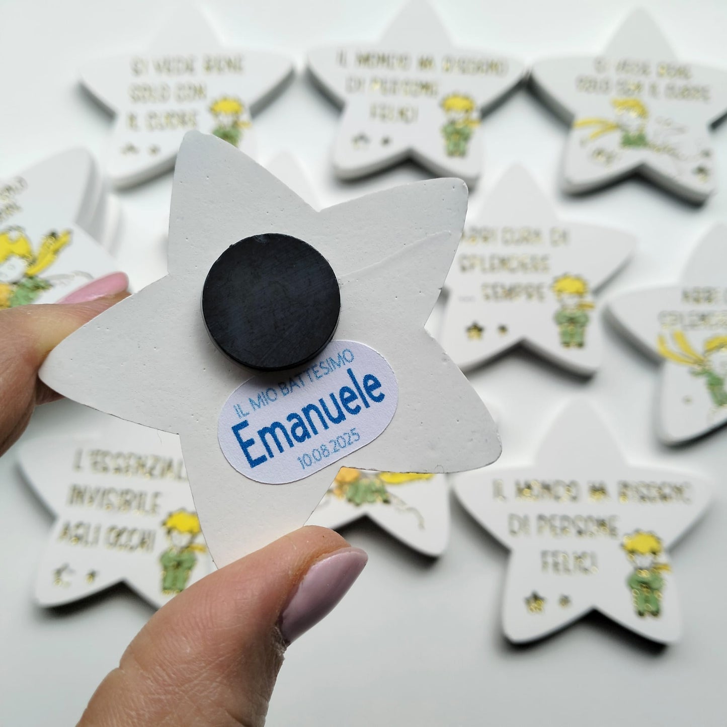Stelle in polvere di Ceramica con Frasi – Piccolo Principe | Bomboniere e Segnaposto Personalizzati