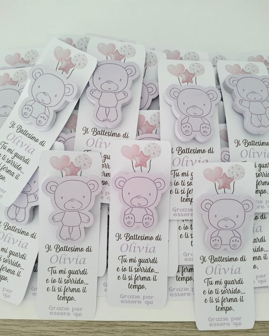 segnaposto battesimo bimba