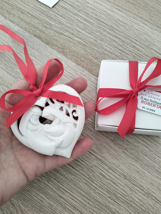 addobbi per albero di natalesacra famiglia