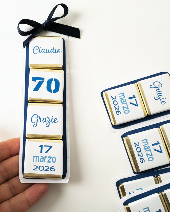 segnaposto per compleanno 70 anni