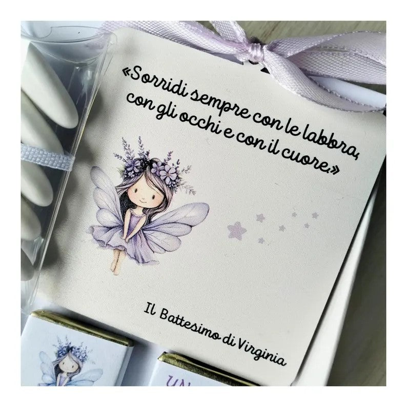Bomboniere battesimo e prima comunione bimba