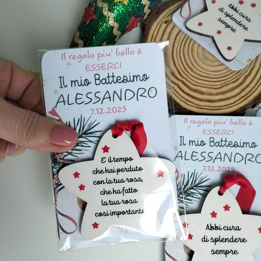 Bomboniere economiche per battesimo di natale