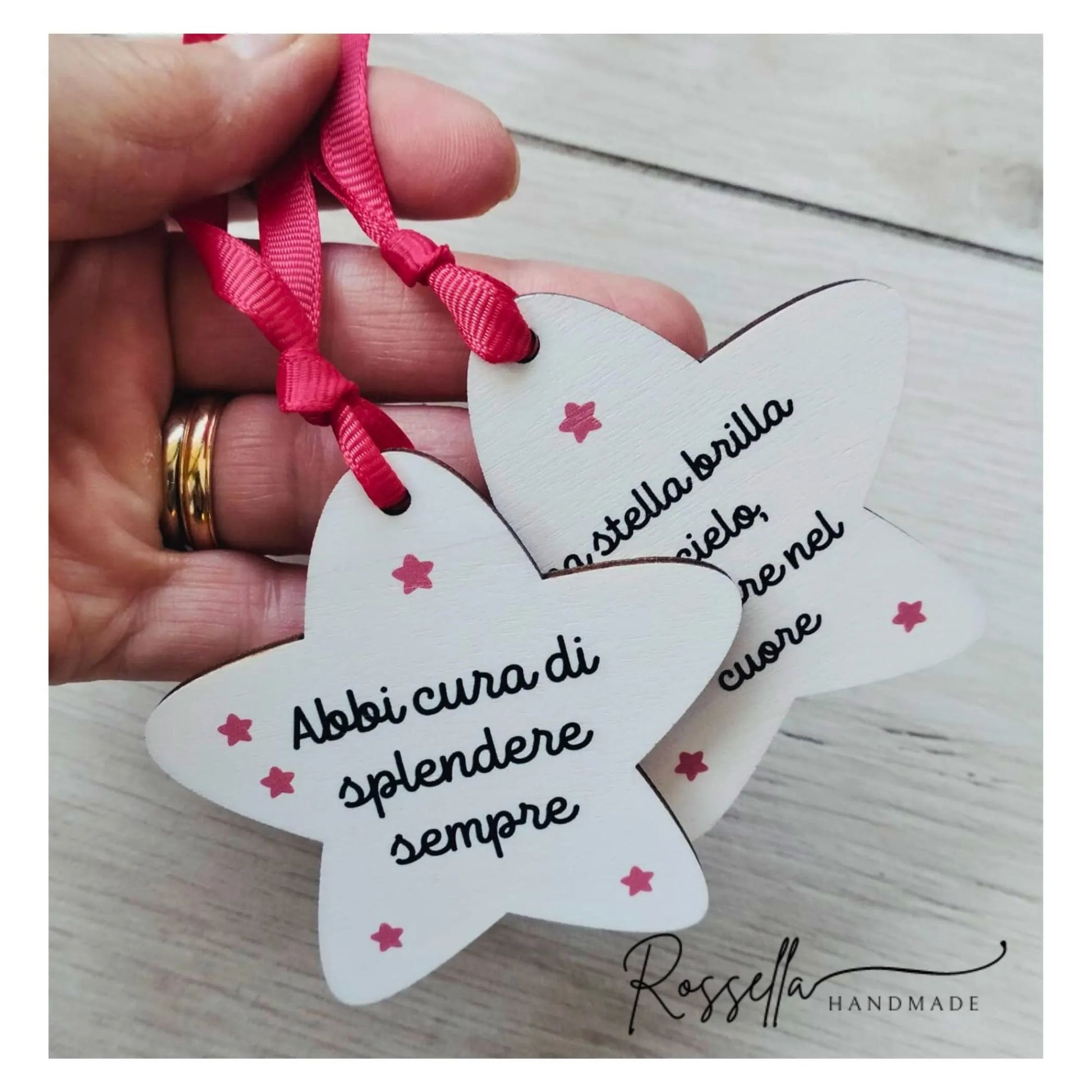 Addobbi di natale con frasi