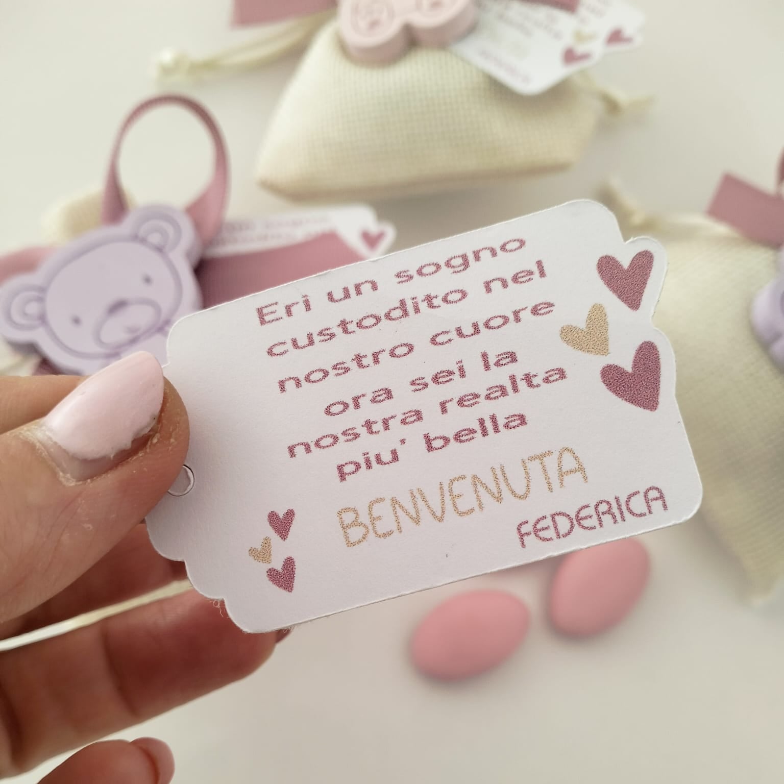 tag nascita benvenuta