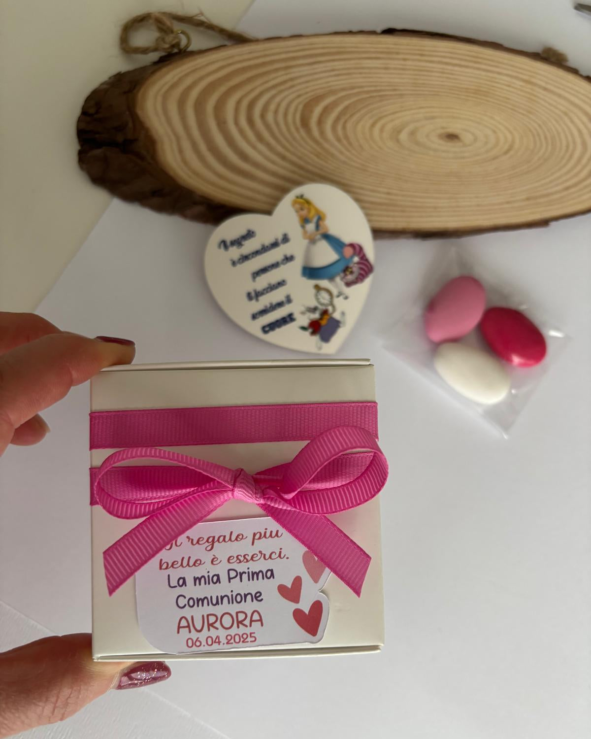 bomboniera alice nel paese delle meraviglie