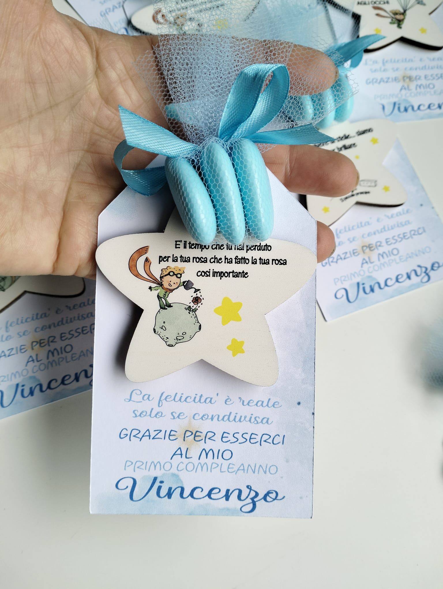 bomboniera completa con confetti