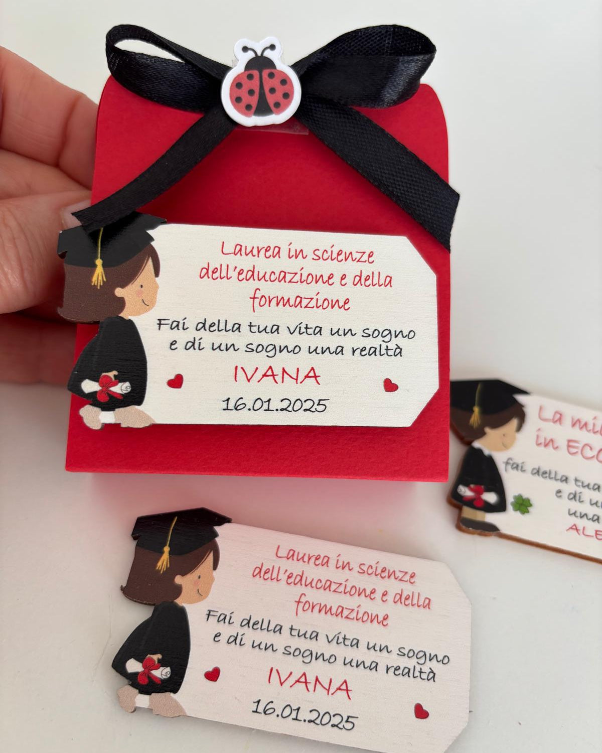 BOMBONIERA LAUREA PERSONALIZZATA