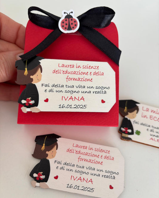 BOMBONIERA LAUREA PERSONALIZZATA