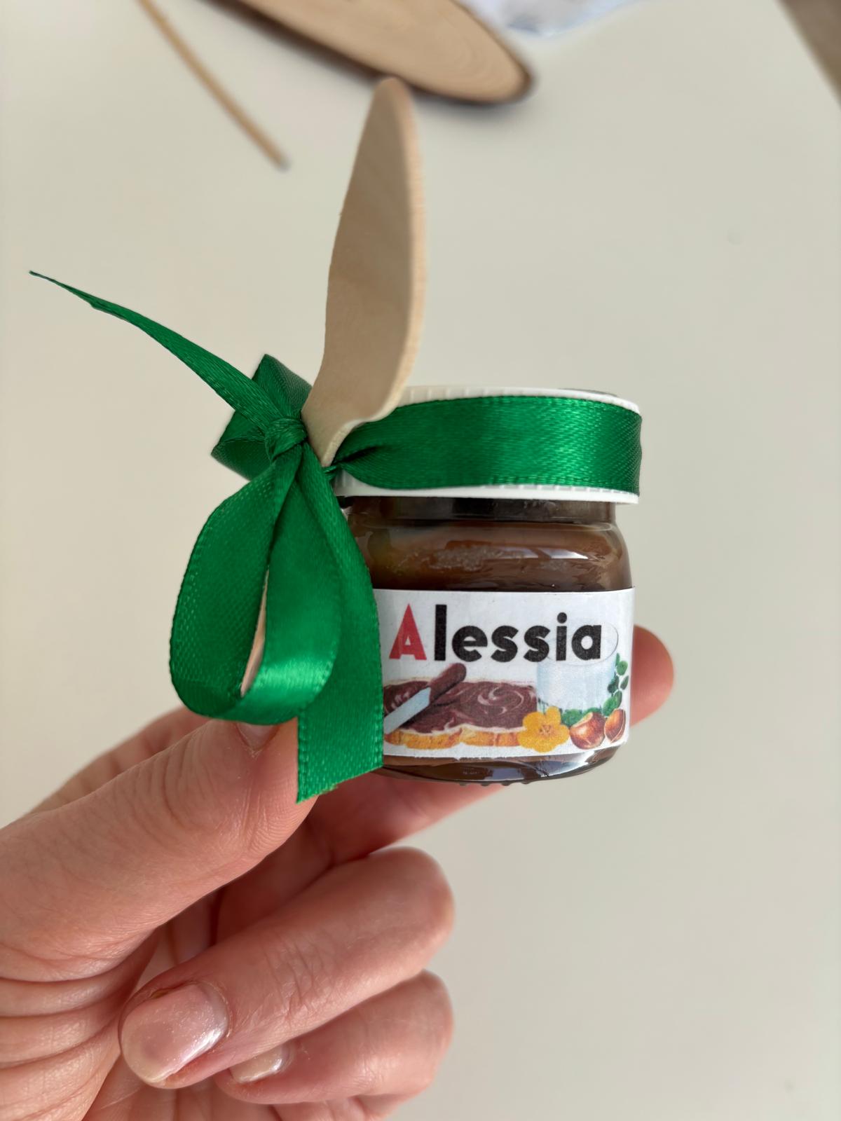 Nutellina Personalizzata per 18 Anni con Nome