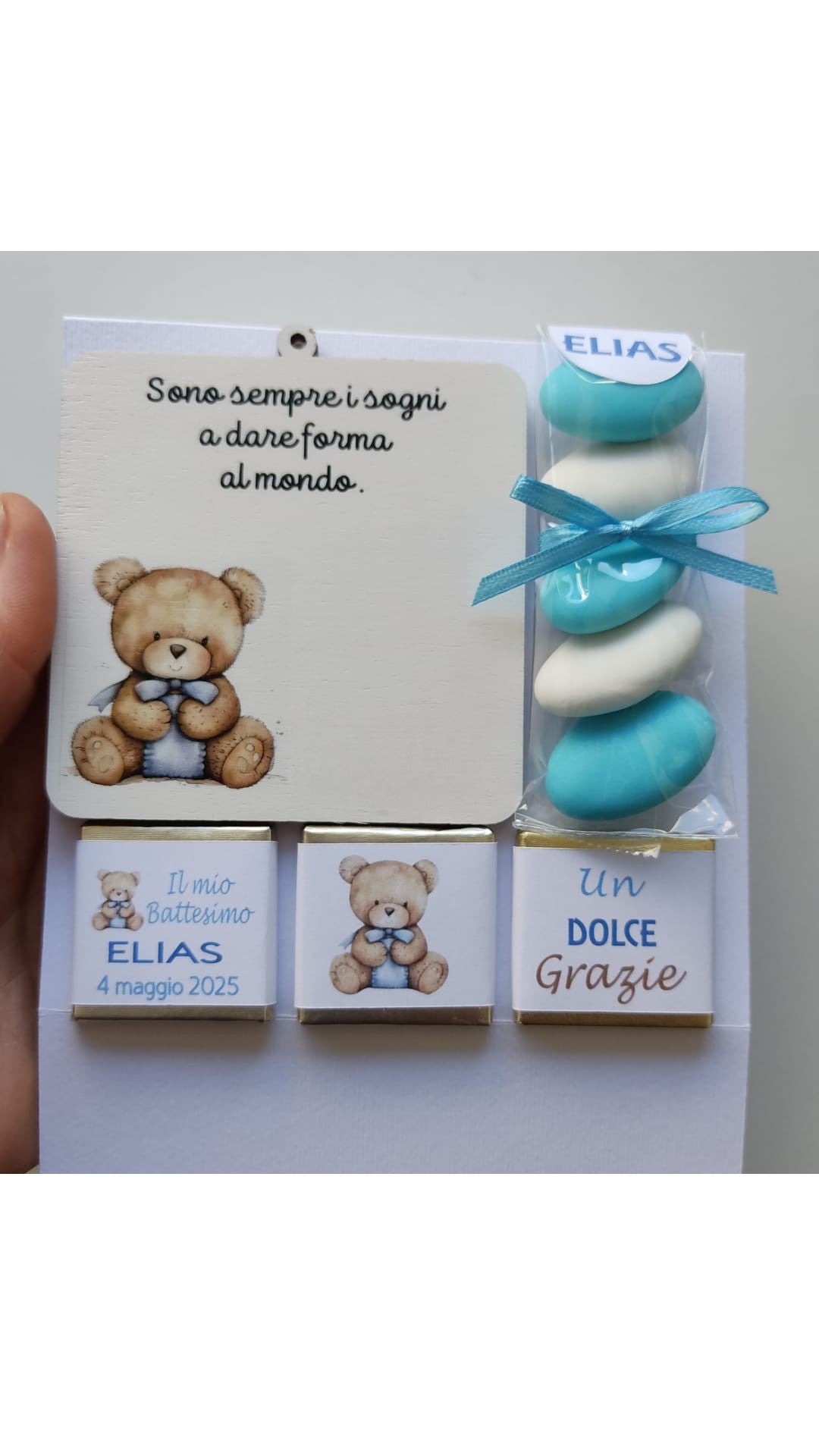 bomboniera tema orsetto