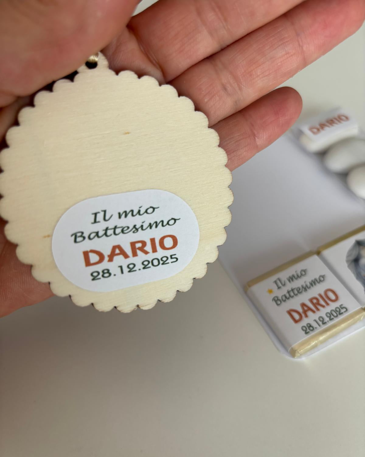 bomboniera di natale personalizzata