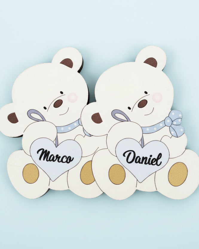 bomboniere nascita gemellini