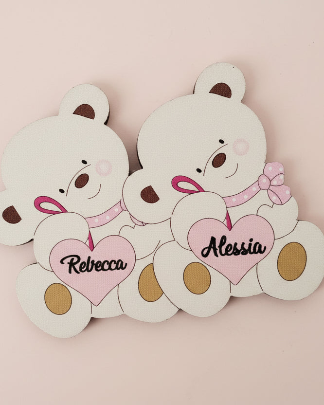 bomboniere per gemelline
