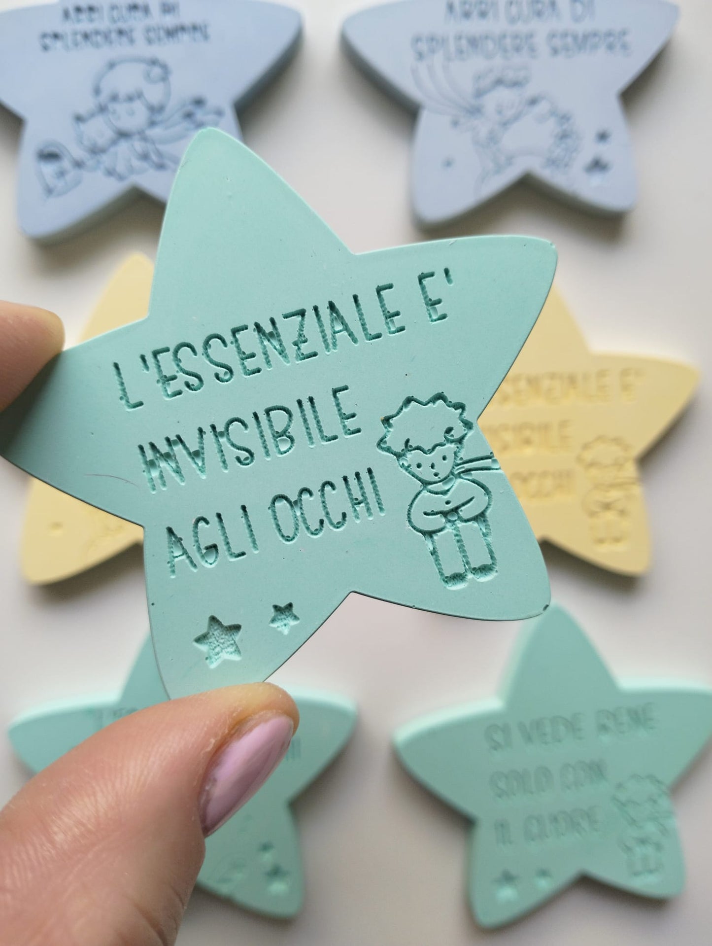 Magneti Piccolo Principe a Forma di Stella – Ricordini e Bomboniere Fai da Te