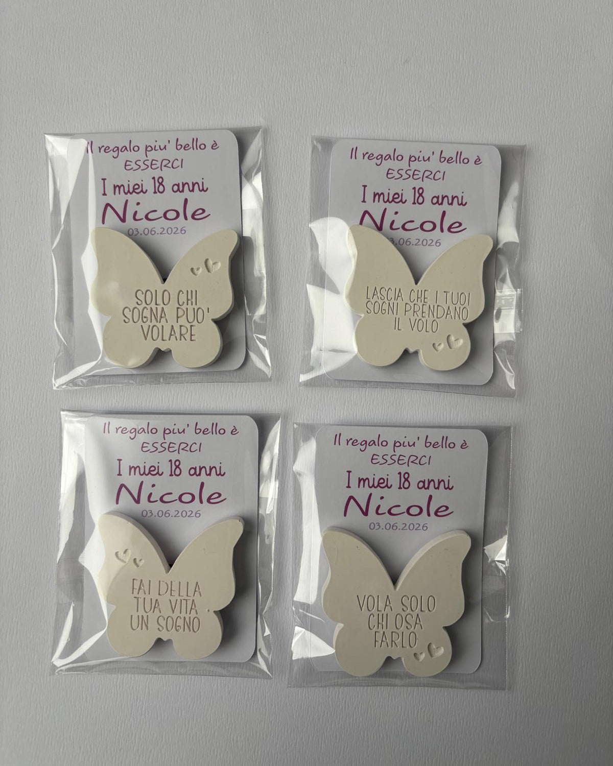 farfalle colorate