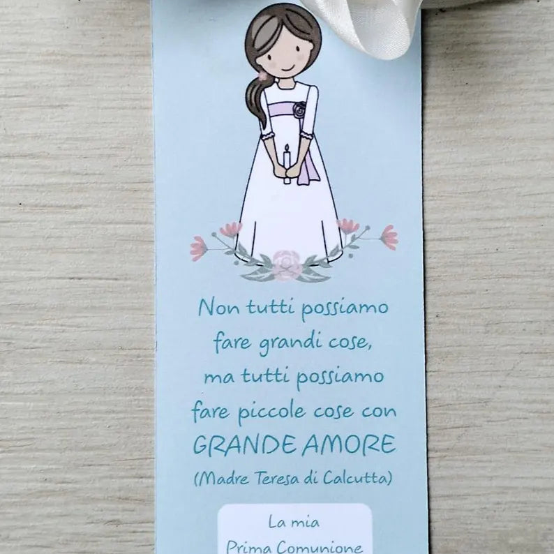 Segnaposto prima comunione