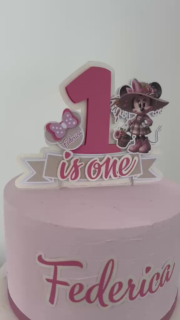 cake topper per torta finta