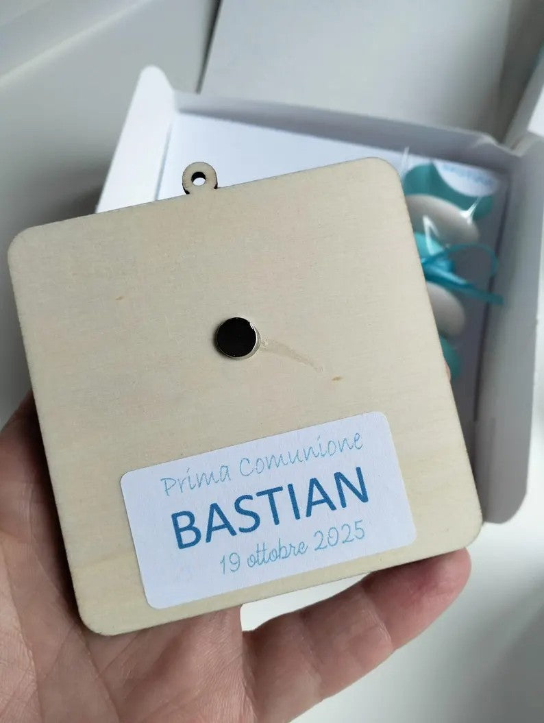 quadretto personalizzato bomboniera