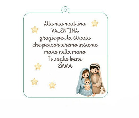 regalo  per madrina di battesimo