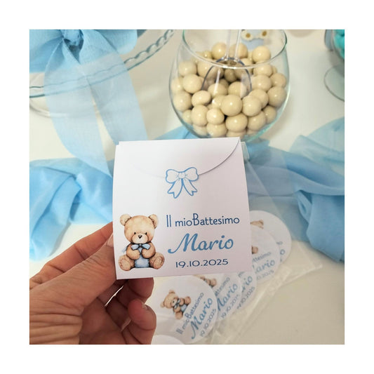 scatolina personalizzata tema orsetto