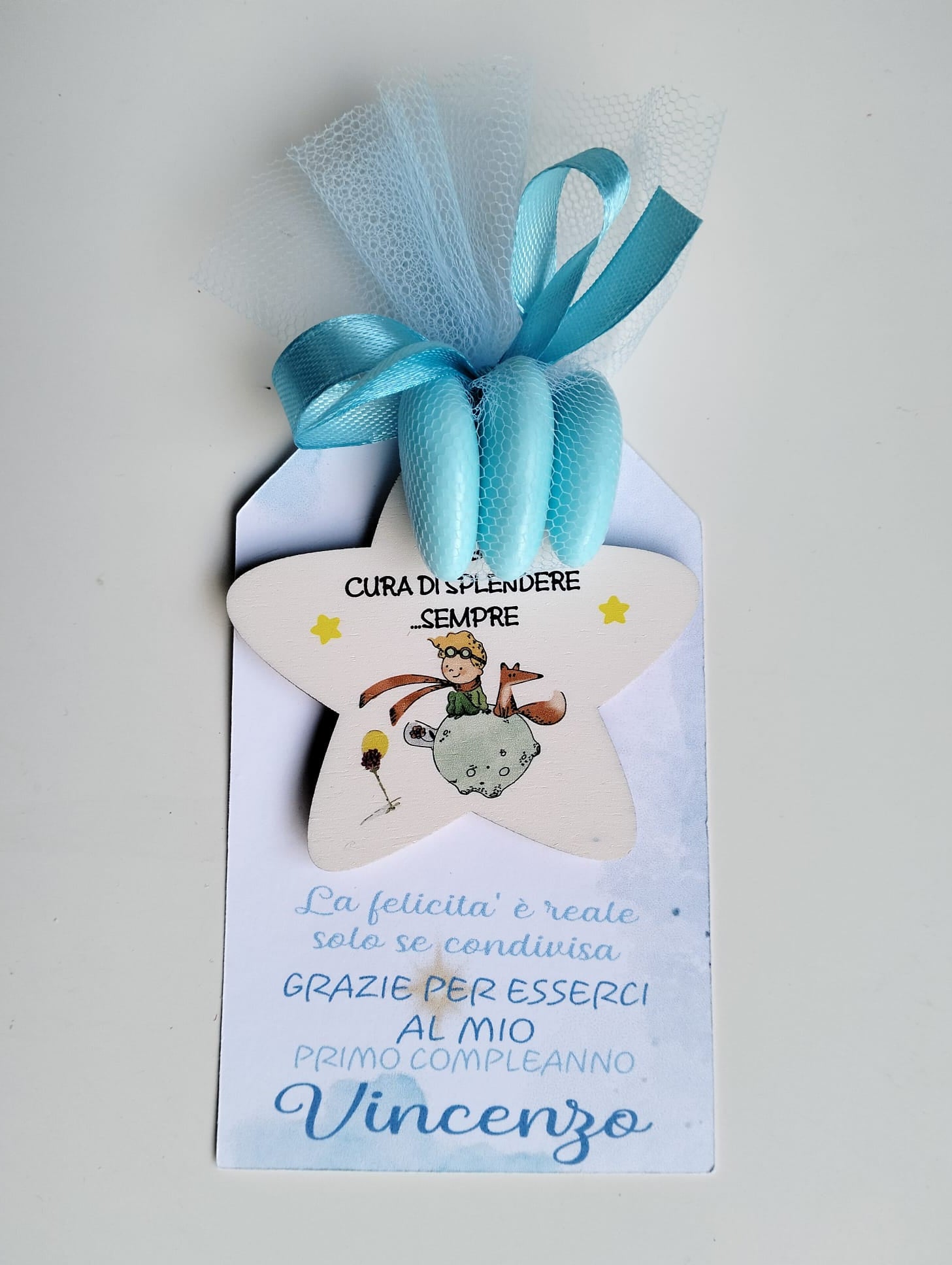 segnaposto primo compleanno