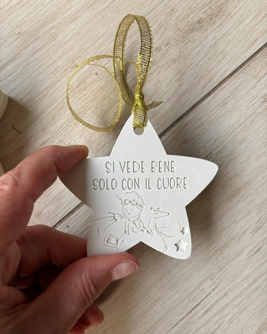stella, addobbi albero di natale