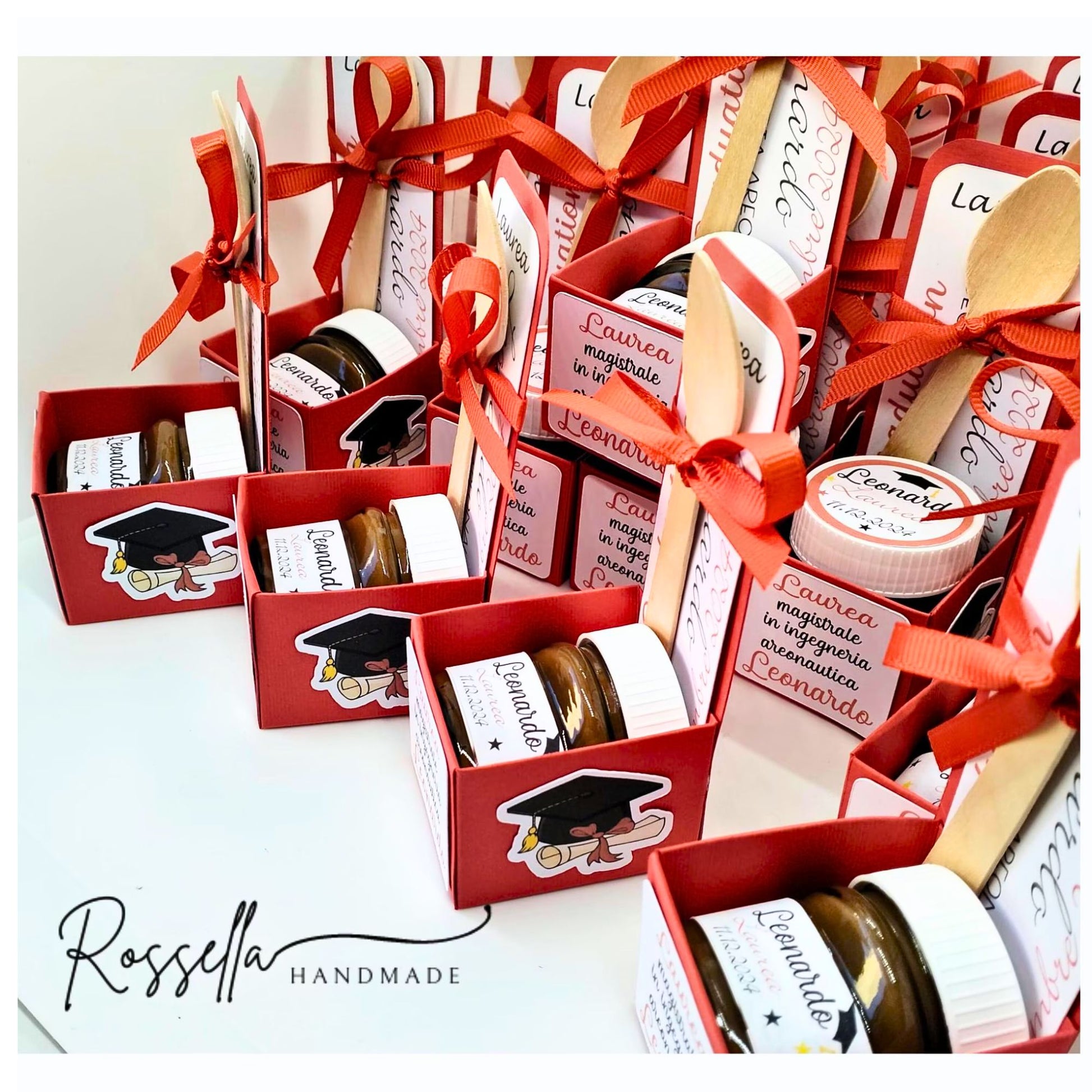 vasetto mini nutella per laurea